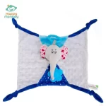 آویز کریر و دستمال آرامش 2 طرح هپی مانکی HAPPY